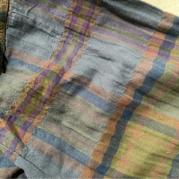 Free People dark plaid wrap too - Picture 7 of 7